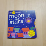 Spin and spot: Moon and stars