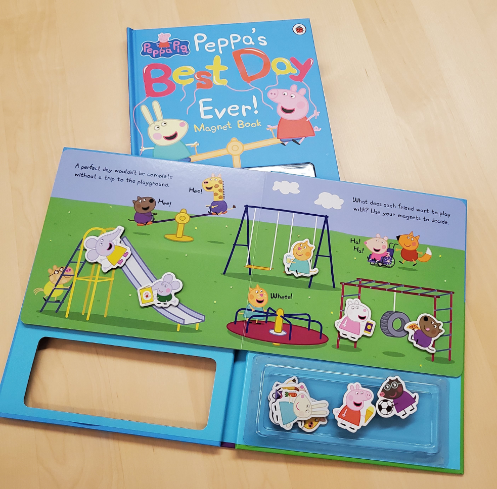 Peppa Pig: Peppa's best day ever: Magnet book – LittleAlyReads