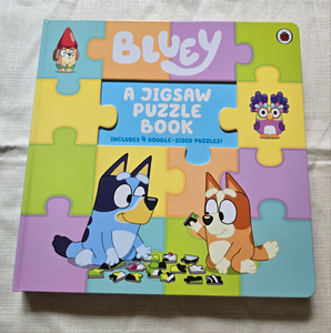 Bluey: A Jigsaw Puzzle Book