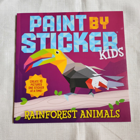 Rainforest Animals (Paint by Sticker Kids)