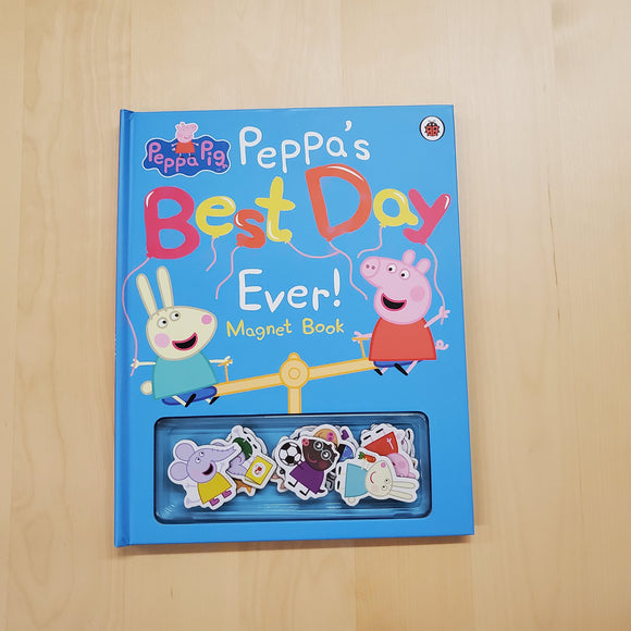 Peppa Pig: Peppa's best day ever: Magnet book
