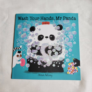 Wash your hands Mr Panda