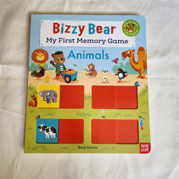 Bizzy Bear My First Memory Game: Animals